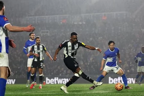 ويلوك ينقذ نيوكاسل من فخ برمنجهام في كأس الاتحاد الإنجليزي (فيديو)